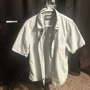 Mountain Khakis Men's Light Blue Button Down Shirt